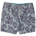 Marks & Spencer Mens Swimming Shorts XL Blue Floral Polyester