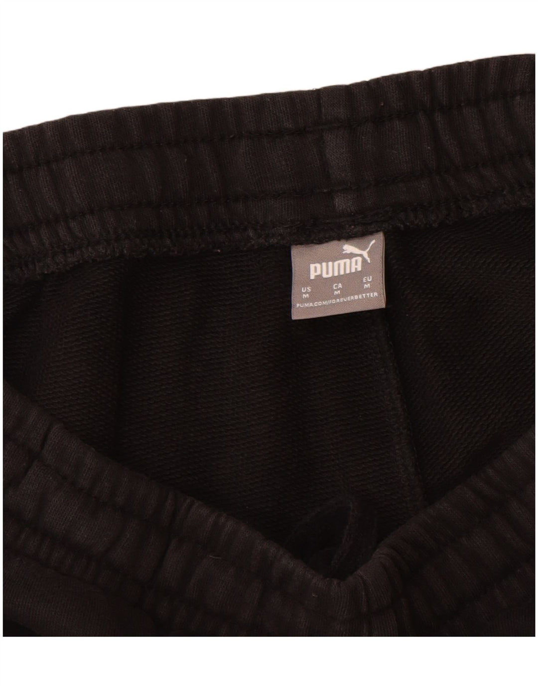 Puma Womens Graphic Tracksuit Trousers Joggers UK 12 Medium  Black
