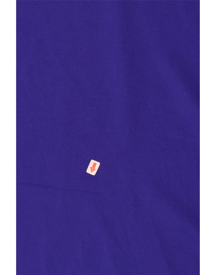 Nike Mens Dri Fit T-Shirt Top Medium Blue Colourblock Polyester