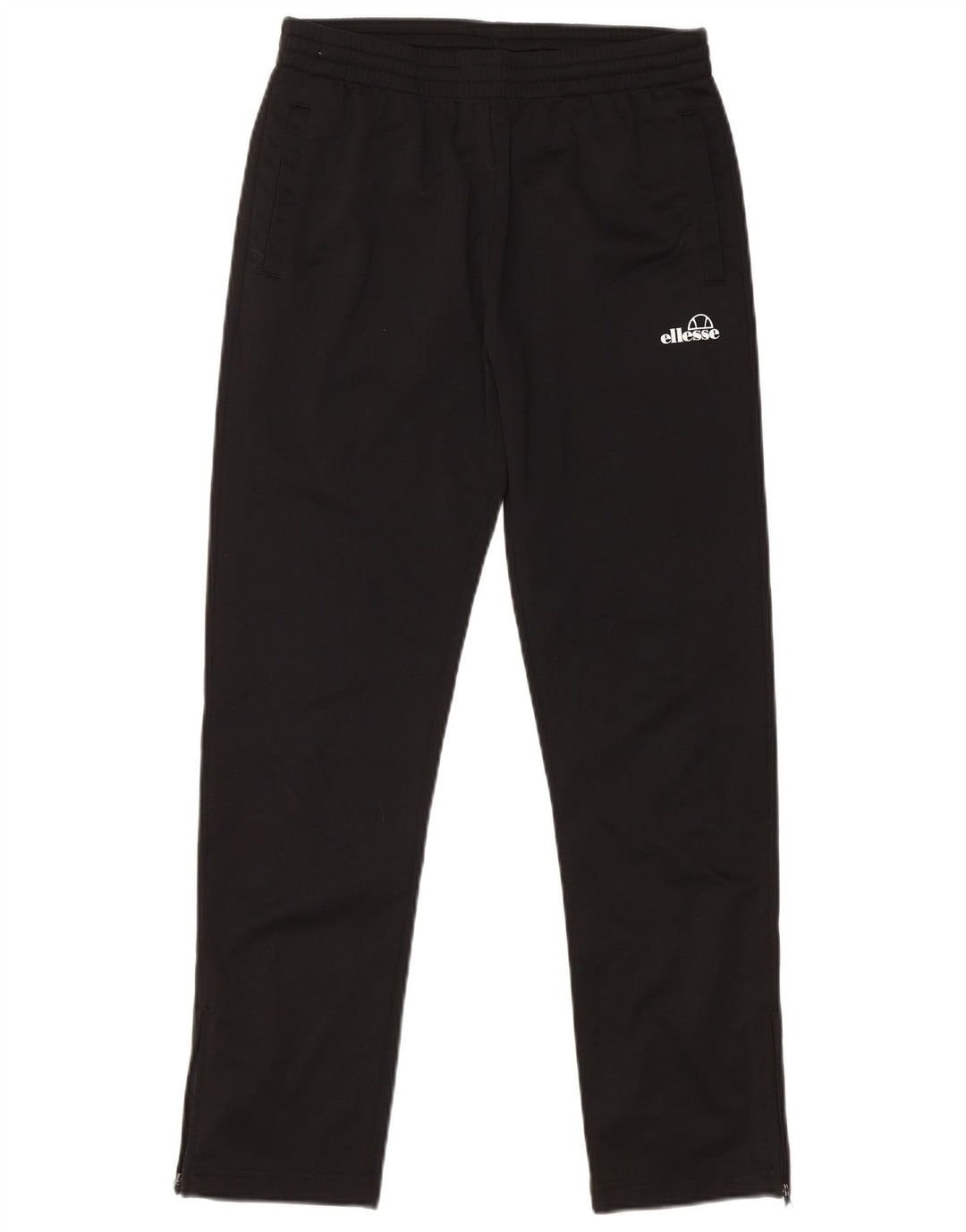 Ellesse Boys Tracksuit Trousers 13-14 Years Black Polyester