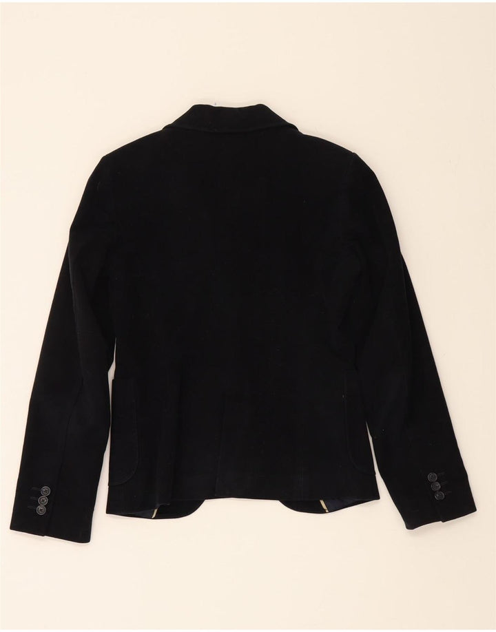 GANT Womens 2 Button Blazer Jacket UK 8 Small  Navy Blue Cotton Vintage Gant and Second-Hand Gant from Messina Hembry 