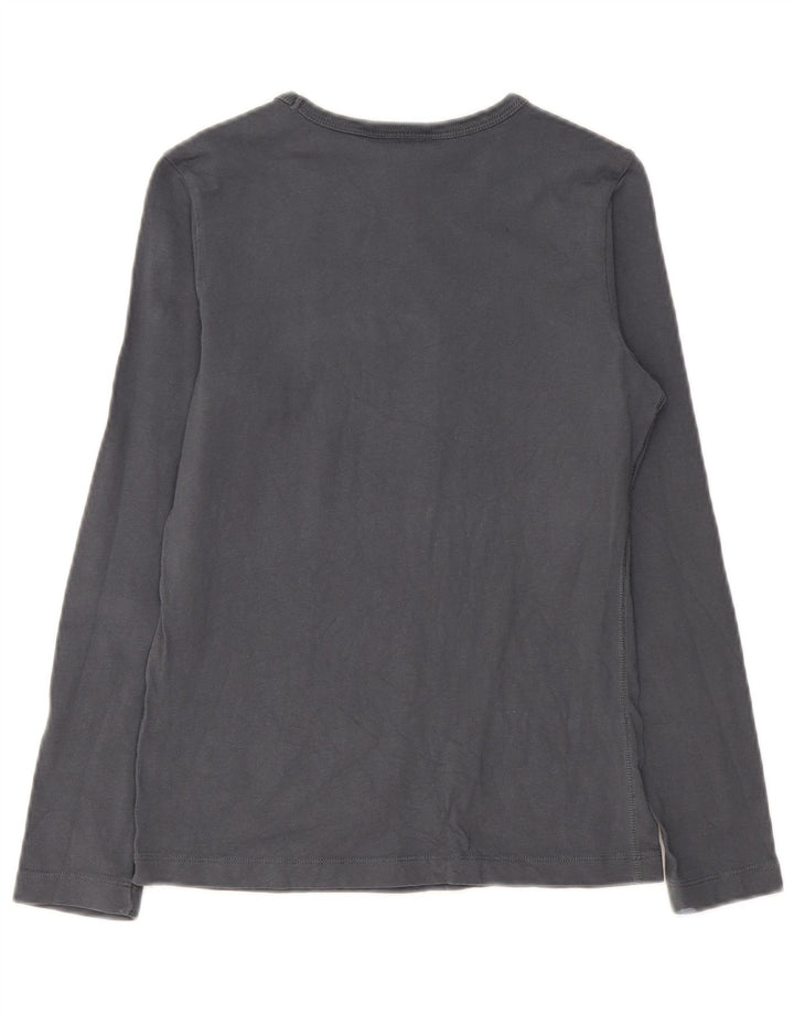 Champion Womens Heritage Classics Graphic Top Long Sleeve UK 12 Medium Grey
