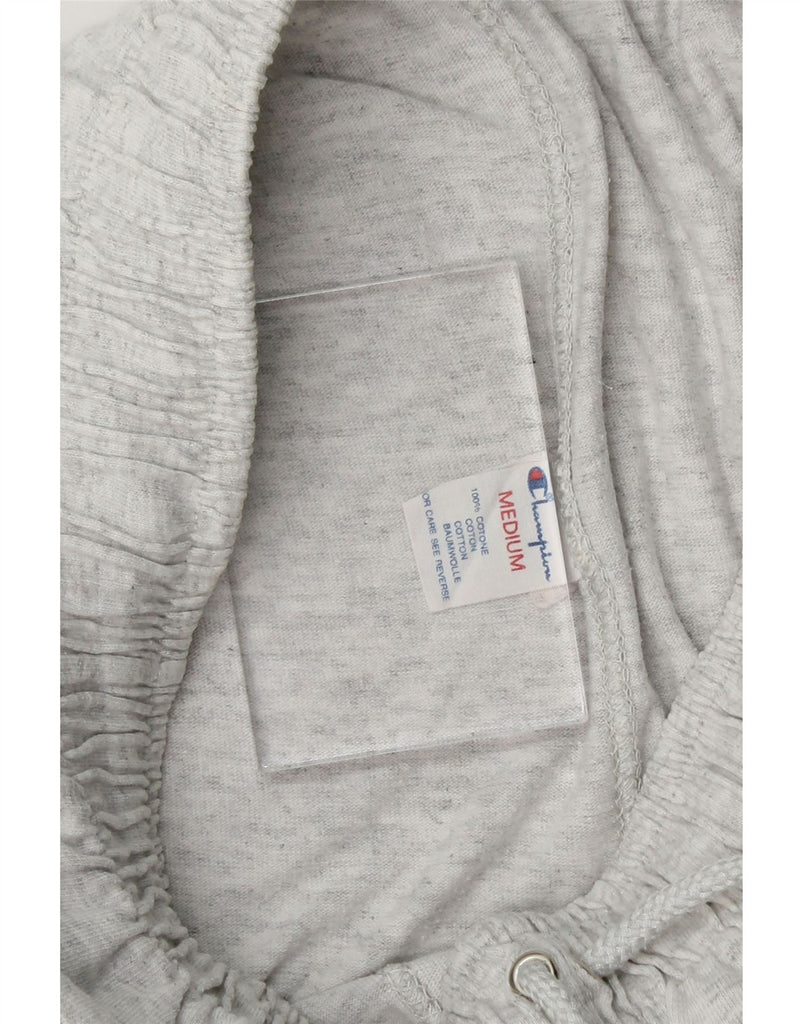 CHAMPION Womens Sport Shorts UK 12 Medium  Grey Flecked Cotton Vintage Champion and Second-Hand Champion from Messina Hembry 