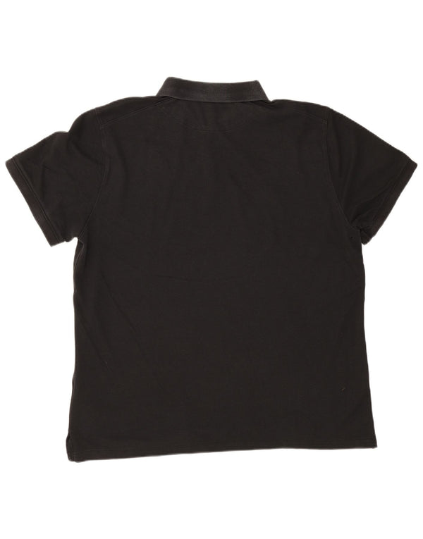 Nike Mens Graphic Polo Shirt XL Black Cotton