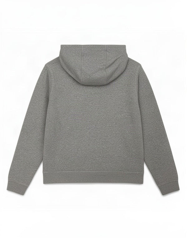 Nike Boys Hoodie Jumper 13-14 Years XL Grey Flecked Cotton