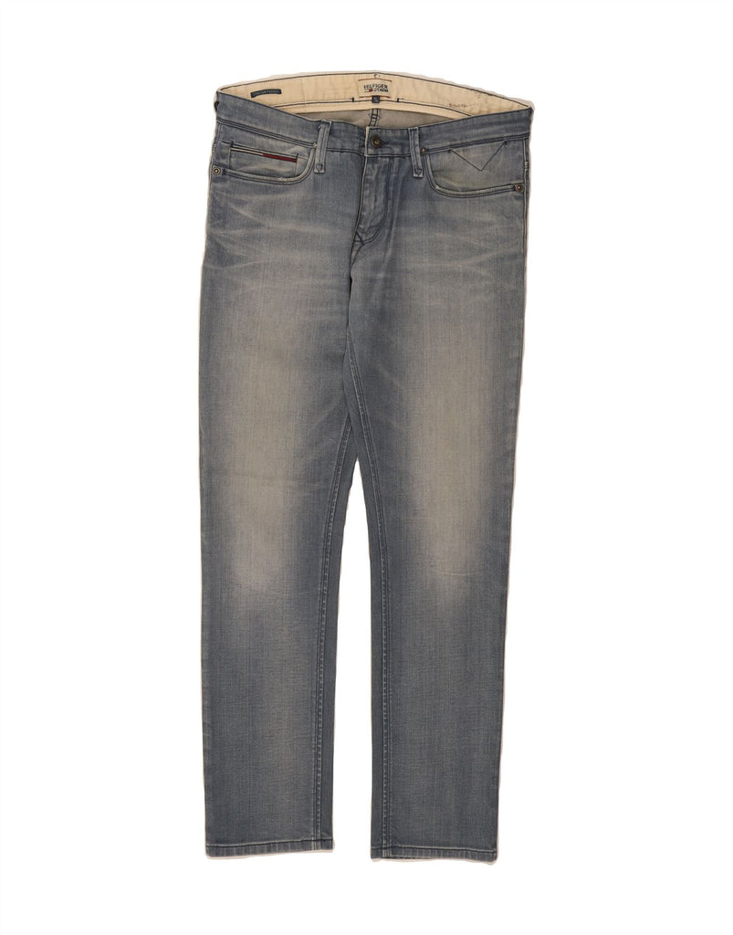 TOMMY HILFIGER Mens Slim Jeans W34 L32 Blue Cotton Vintage Tommy Hilfiger and Second-Hand Tommy Hilfiger from Messina Hembry 