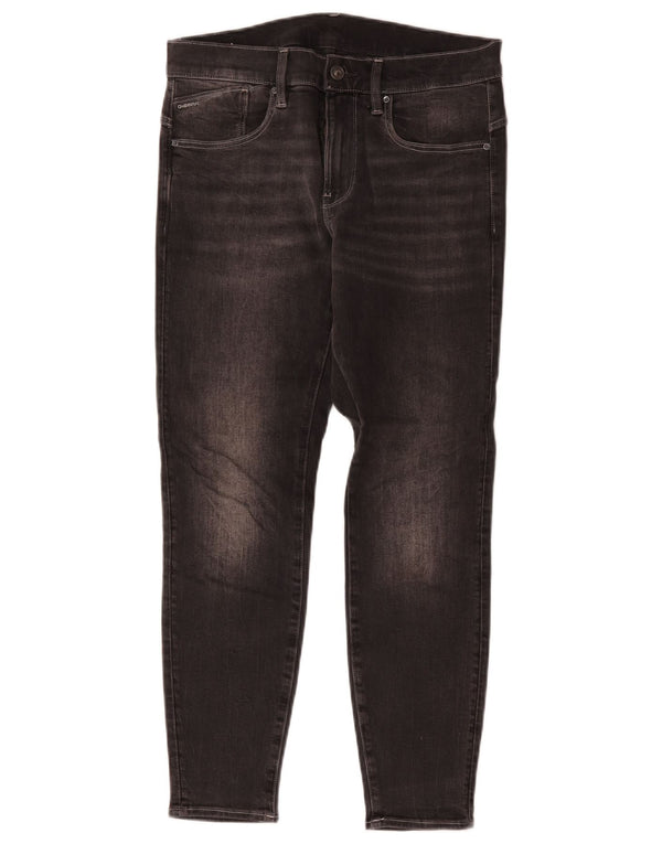 G-Star Womens Skinny Jeans W28 L28 Grey Cotton