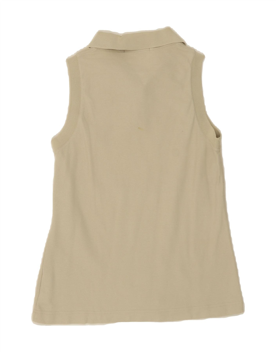 FILA Womens Sleeveless Polo Dress US 8 Medium Beige Cotton Vintage Fila and Second-Hand Fila from Messina Hembry 