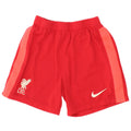 Nike Boys Liverpool Sport Shorts 5-6 Years Medium Red Colourblock Polyester