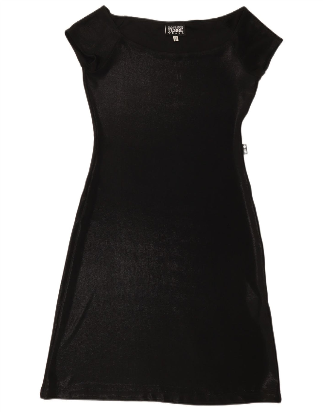 Gianfranco Ferre Womens Sheath Dress IT 44 Medium Black Polyester