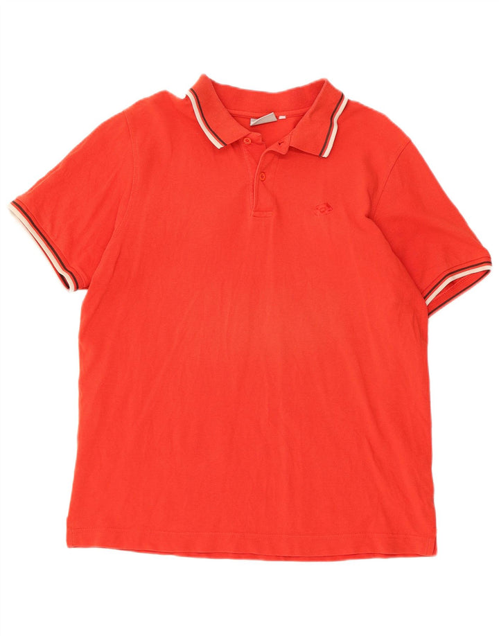 LOTTO Mens Polo Shirt Medium Red