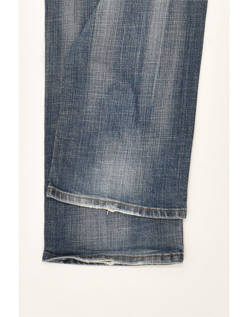 LEVI'S Womens 570 Straight Straight Jeans W32 L32  Blue Cotton | Vintage Levi's | Thrift | Second-Hand Levi's | Used Clothing | Messina Hembry 