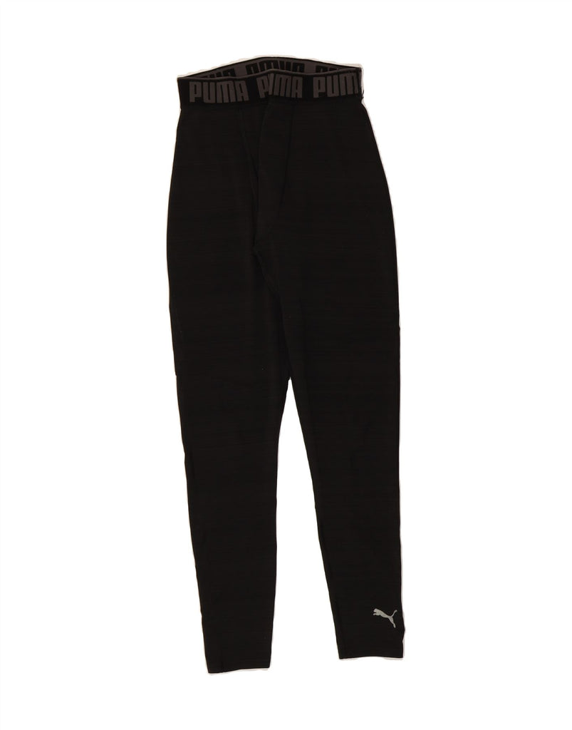 PUMA Mens Leggings Medium W30 L27 Black Vintage Puma and Second-Hand Puma from Messina Hembry 