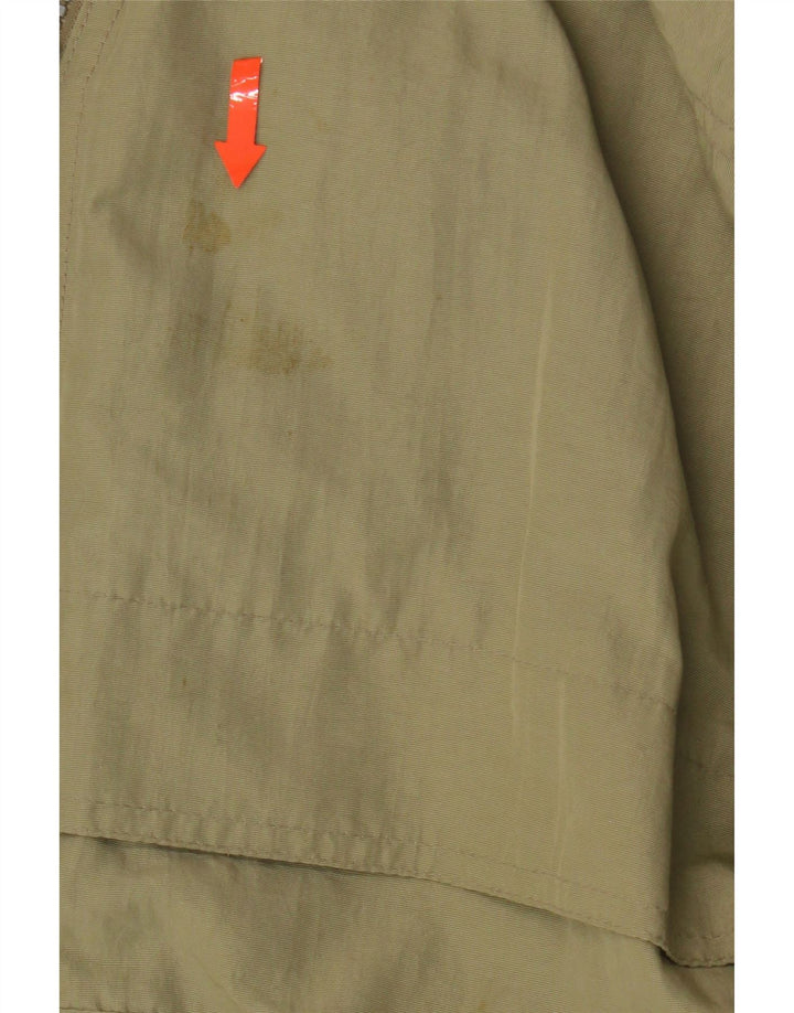 DIADORA Mens Rain Jacket UK 38 Medium Khaki Vintage Diadora and Second-Hand Diadora from Messina Hembry 