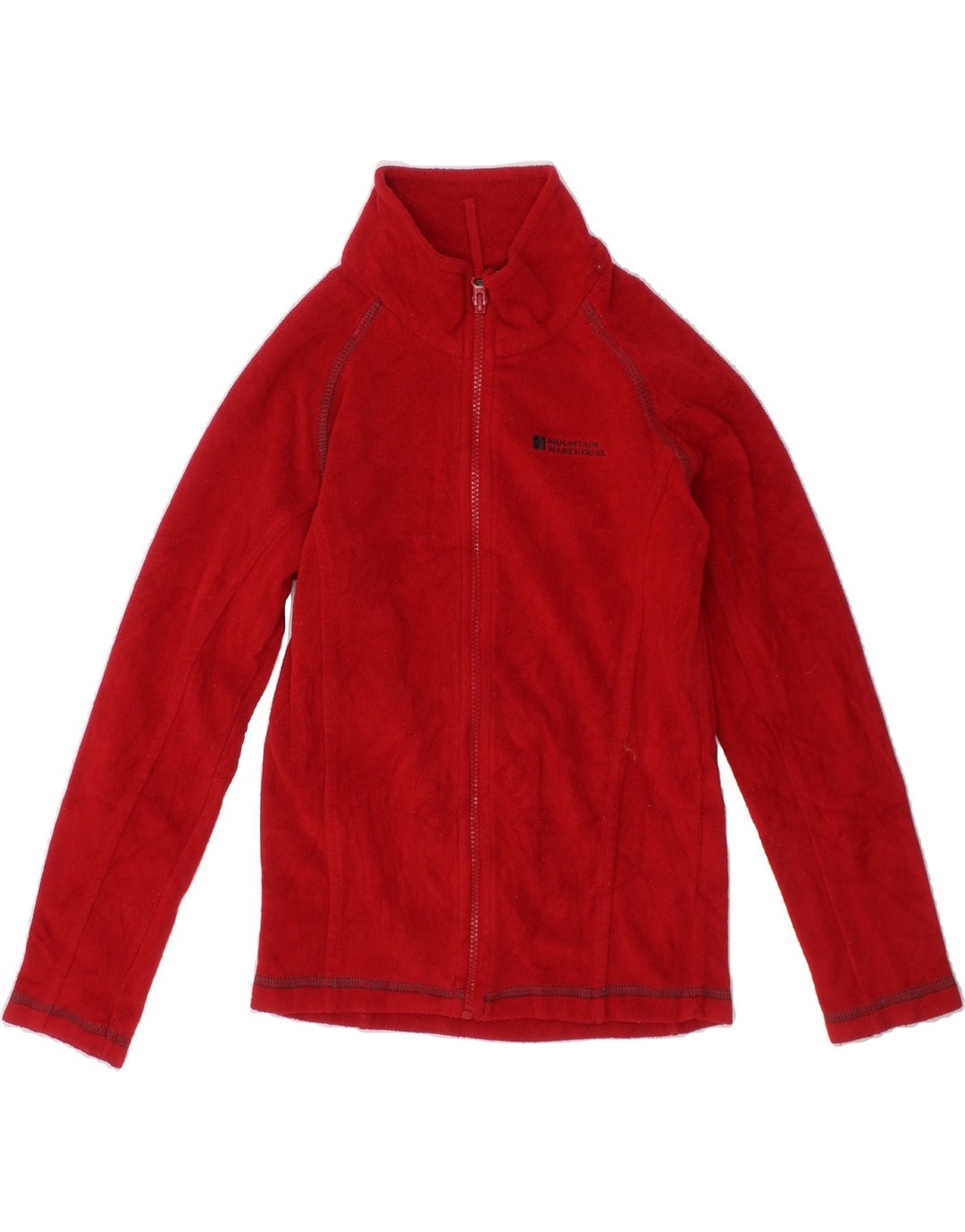 MOUNTAIN WAREHOUSE Girls Fleece Jacket 5-6 Years Red Polyester Vintage Mountain Warehouse and Second-Hand Mountain Warehouse from Messina Hembry 