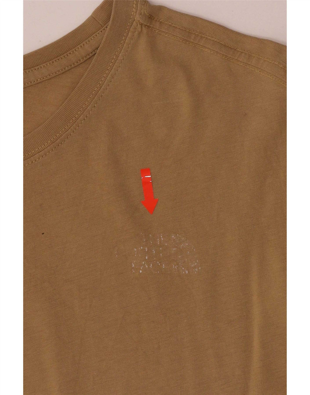 The North Face Mens Short Sleeve Regular Graphic T-Shirt Top Large Brown