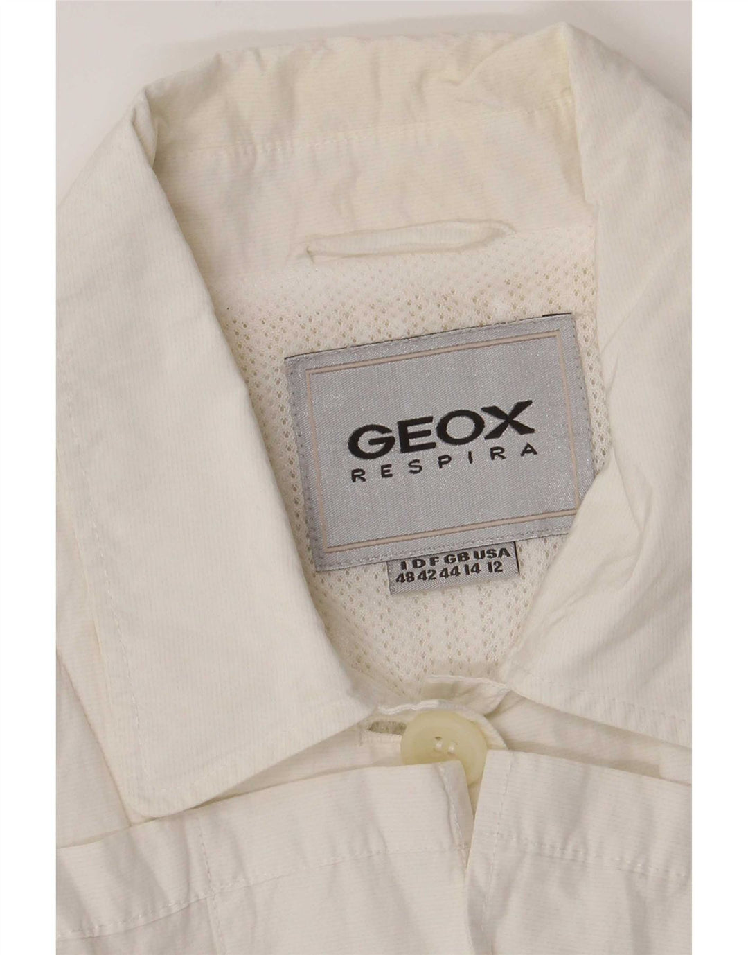 Geox Womens Utility Jacket UK 14 Large White