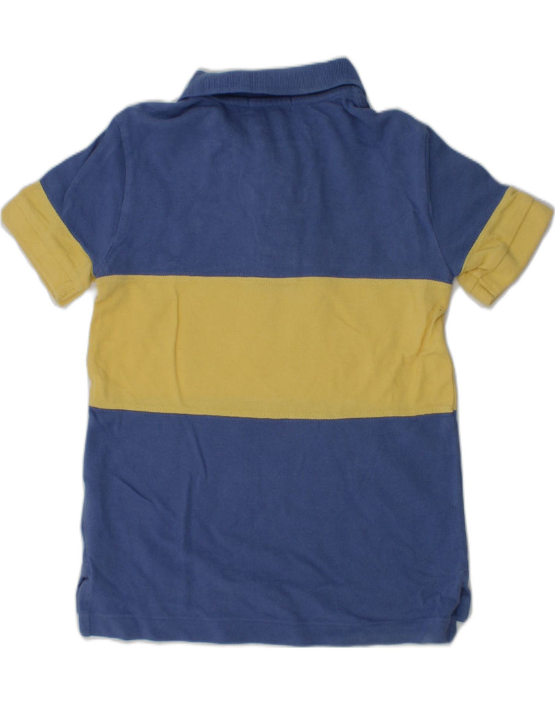 POLO RALPH LAUREN Boys Polo Shirt 4-5 Years Blue Striped Cotton | Vintage Polo Ralph Lauren | Thrift | Second-Hand Polo Ralph Lauren | Used Clothing | Messina Hembry 