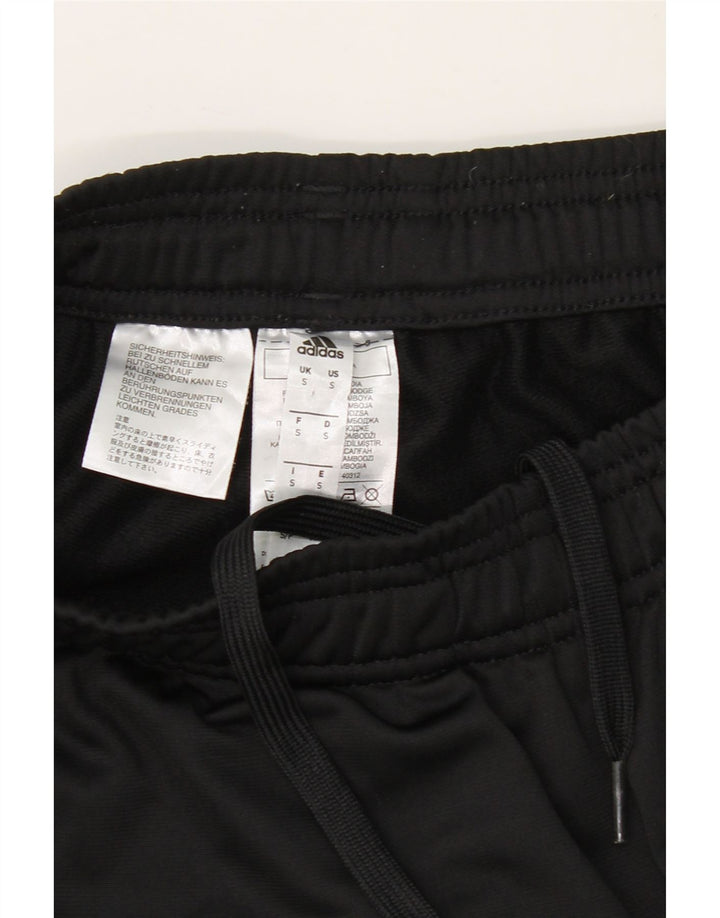 ADIDAS Mens Tracksuit Trousers Joggers Small  Black Polyester Vintage Adidas and Second-Hand Adidas from Messina Hembry 