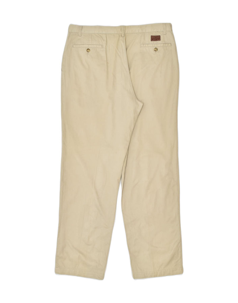 RIFLE Mens Pegged Chino Trousers W38 L32 Beige Cotton | Vintage | Thrift | Second-Hand | Used Clothing | Messina Hembry 