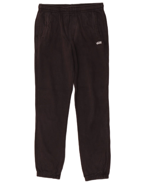 Vans Womens Tracksuit Trousers Joggers UK 12 Medium Black