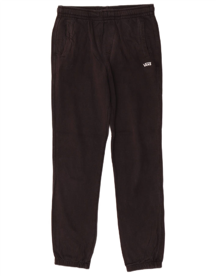 Vans Womens Tracksuit Trousers Joggers UK 12 Medium Black
