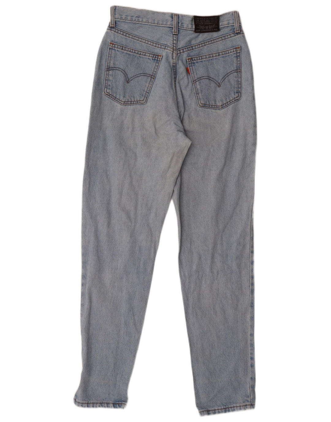 Levi's Womens Tapered Jeans W31 L32 Blue Cotton