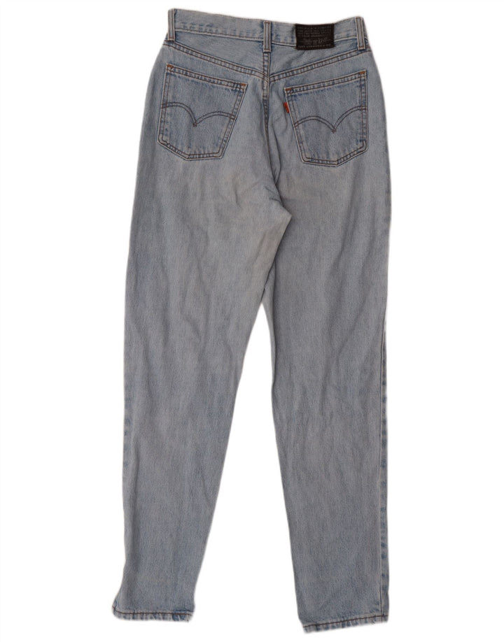 Levi's Womens Tapered Jeans W31 L32 Blue Cotton