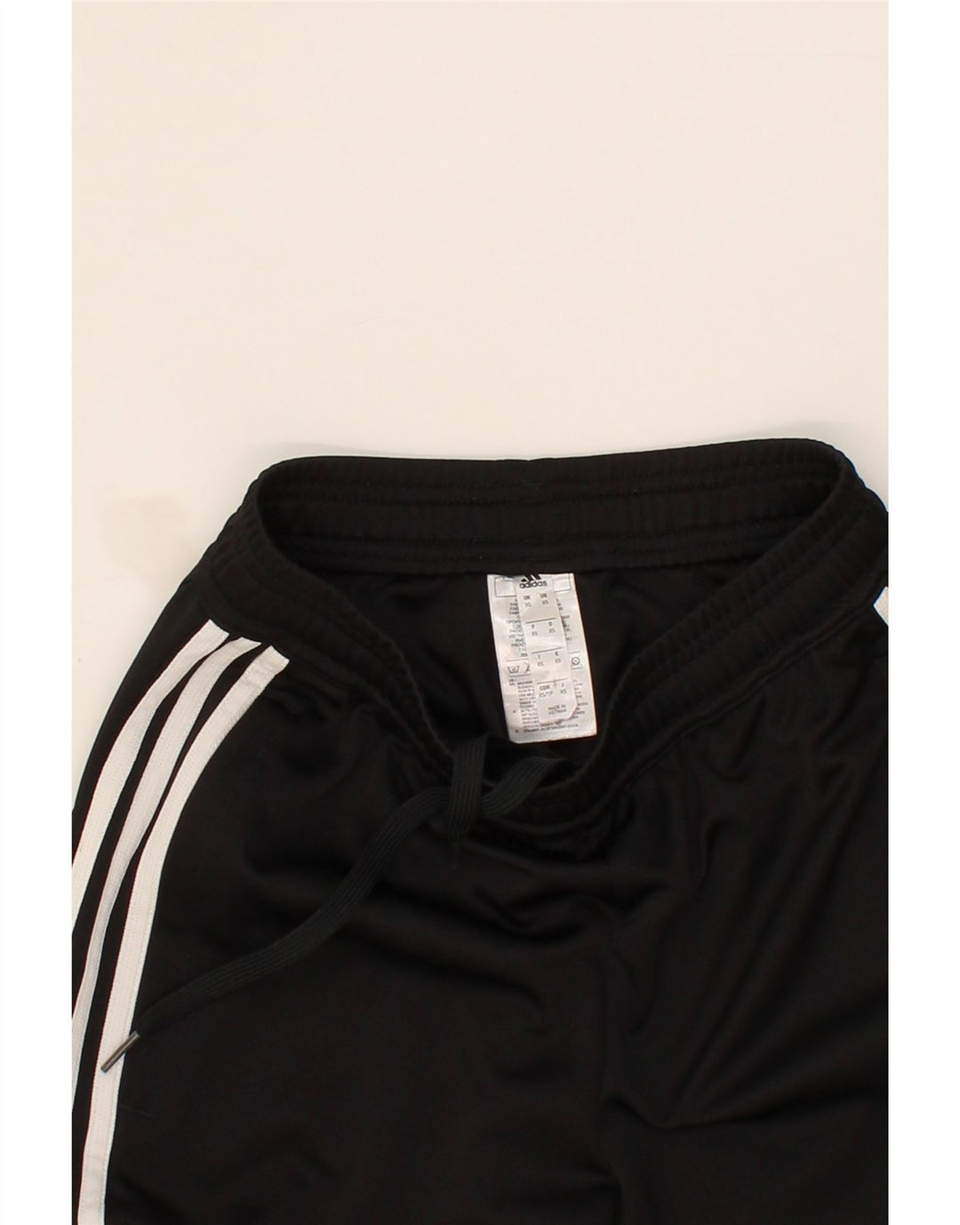 ADIDAS Mens Tracksuit Trousers XS  Black Polyester Vintage Adidas and Second-Hand Adidas from Messina Hembry 