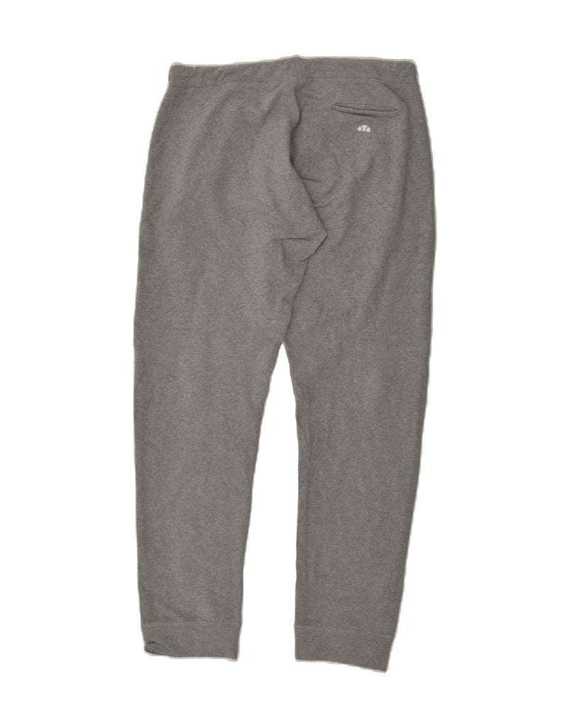 ELLESSE Womens Tracksuit Trousers Joggers UK 14 Large Grey Cotton | Vintage Ellesse | Thrift | Second-Hand Ellesse | Used Clothing | Messina Hembry 