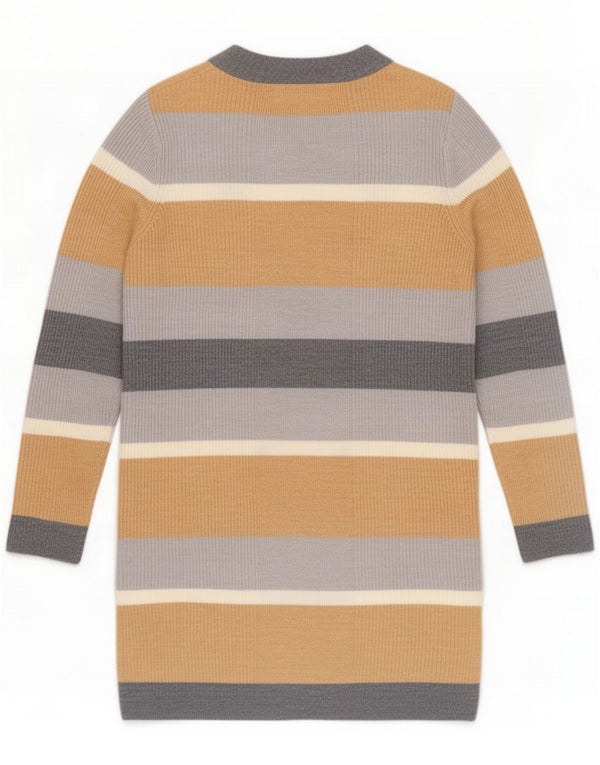 Marks & Spencer Womens Longline Cardigan Sweater UK 10 Small Multicoloured