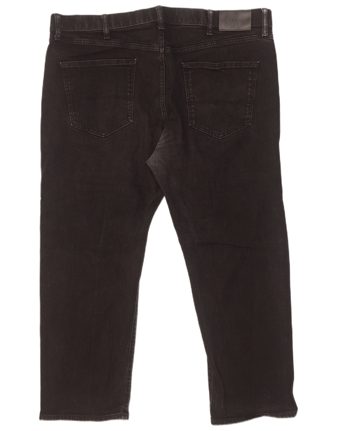 Marks & Spencer Mens Straight Jeans W42 L27 Black Cotton