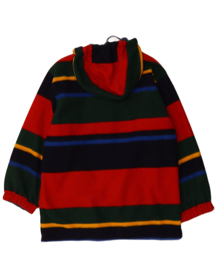 VINTAGE Womens Oversized Hooded Reversible Jacket UK 12 Medium  Navy Blue