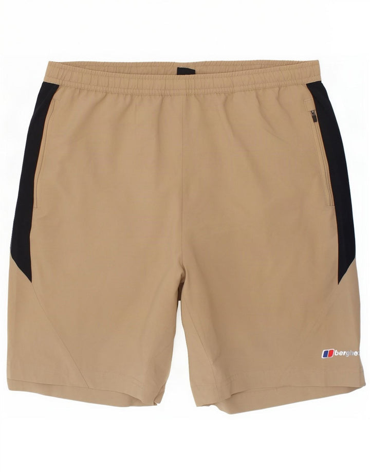 Berghaus Boys Swimming Shorts 14-15 Years Beige Colourblock Polyester