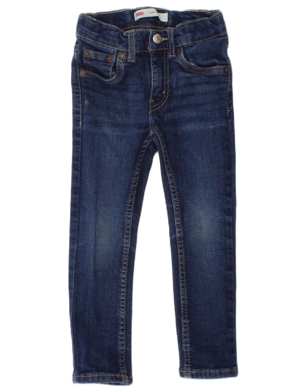 Levi's Boys 510 Skinny Jeans 2-3 Years W20 L15 Blue Cotton