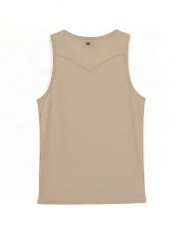 Levi's Womens Vest Top UK 18 XL Beige