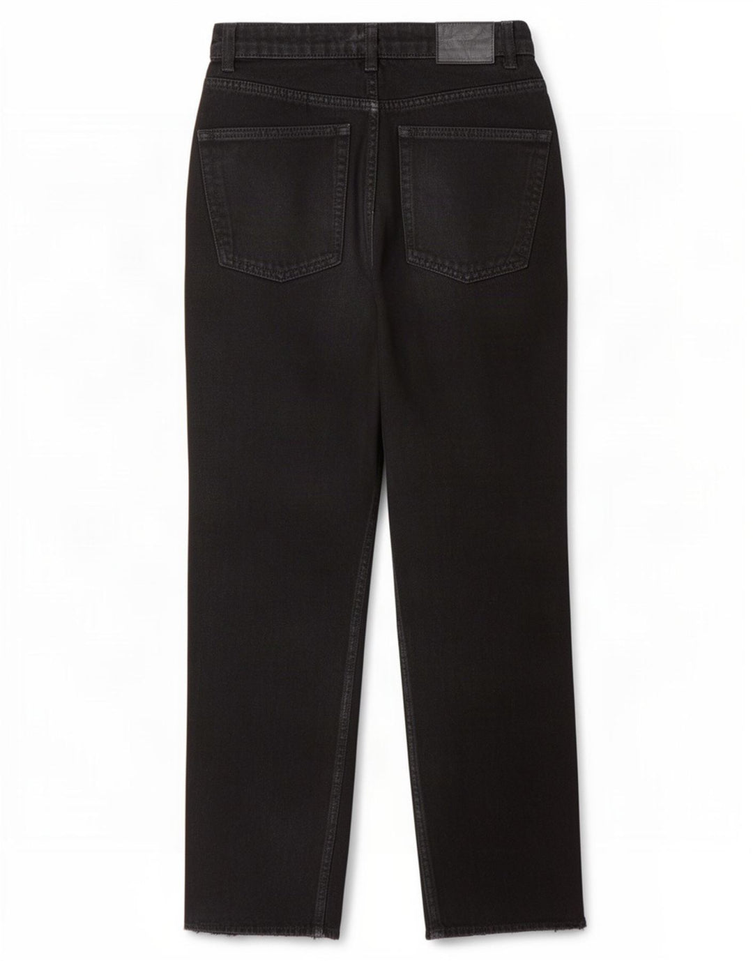 Zara Womens Straight Jeans EU 38 Small W28 L25 Black