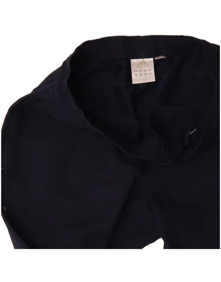 ADIDAS Mens Bermuda Sport Shorts Medium Navy Blue Polyester
