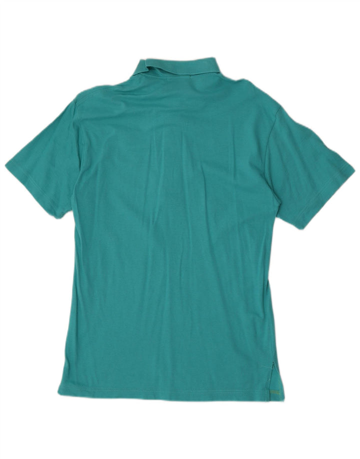 Sergio Tacchini Mens Polo Shirt EU 38 Medium Blue Cotton