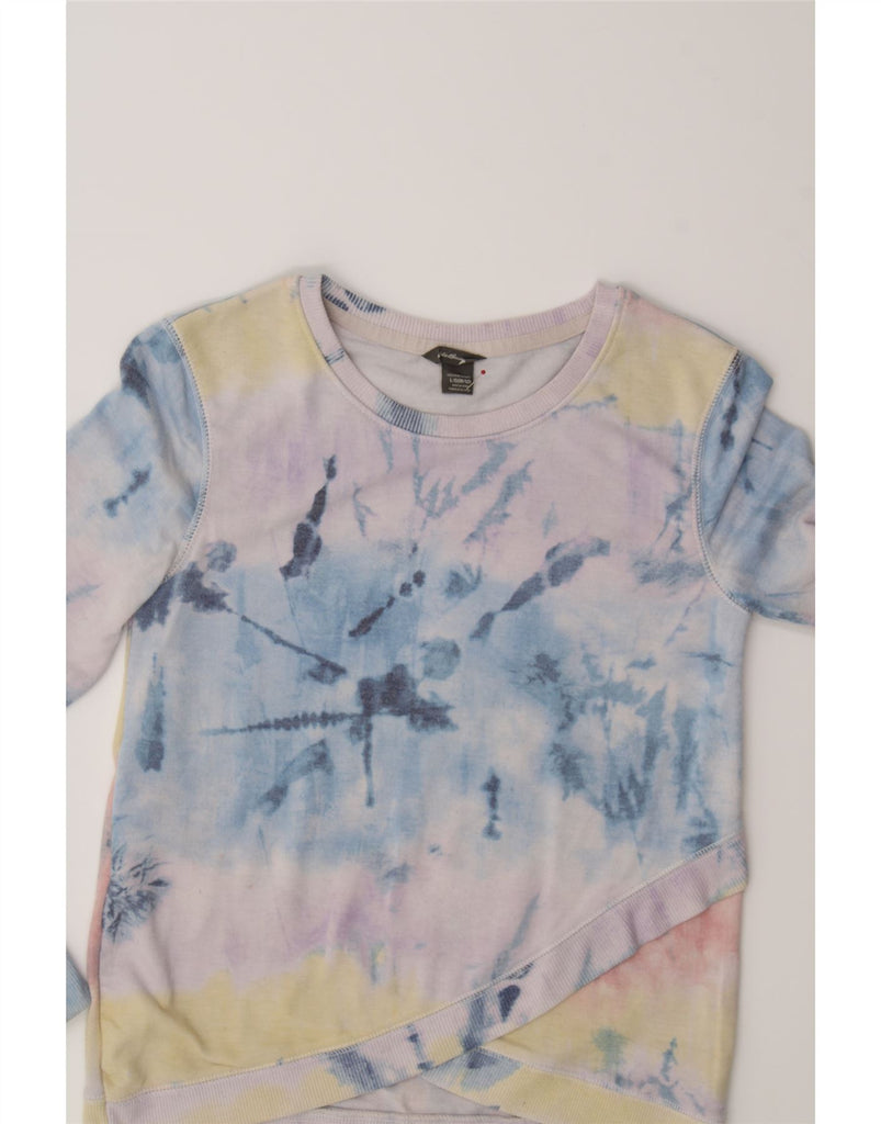 EDDIE BAUER Girls Sweatshirt Jumper 10-11 Years Large Multicoloured Vintage Eddie Bauer and Second-Hand Eddie Bauer from Messina Hembry 