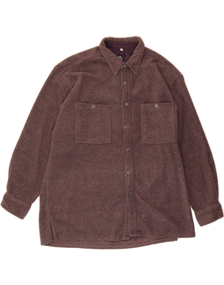 THOMAS LLOYD Mens Overshirt Flannel Shirt Size 41/42 Large Grey Polyester Vintage Thomas Lloyd and Second-Hand Thomas Lloyd from Messina Hembry 