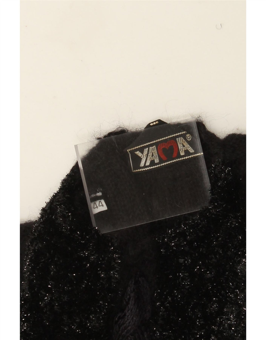 Vintage Womens Crew Neck Jumper Sweater IT 44 Medium Black
