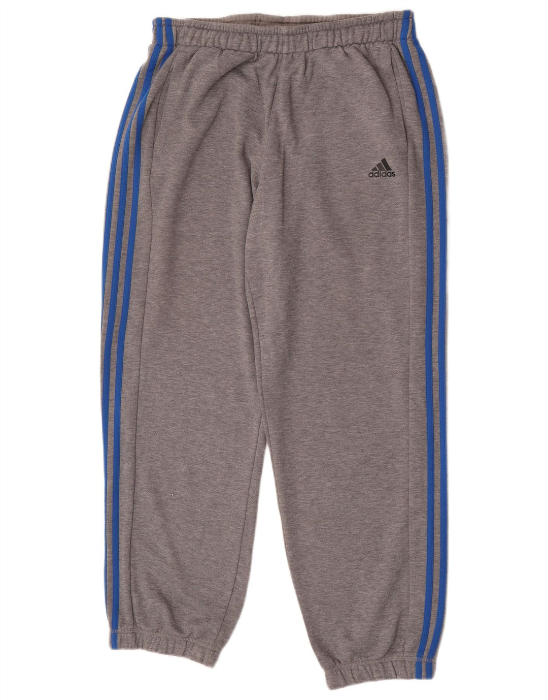 Adidas Mens Climalite Tracksuit Trousers Joggers Large  Grey Polyester