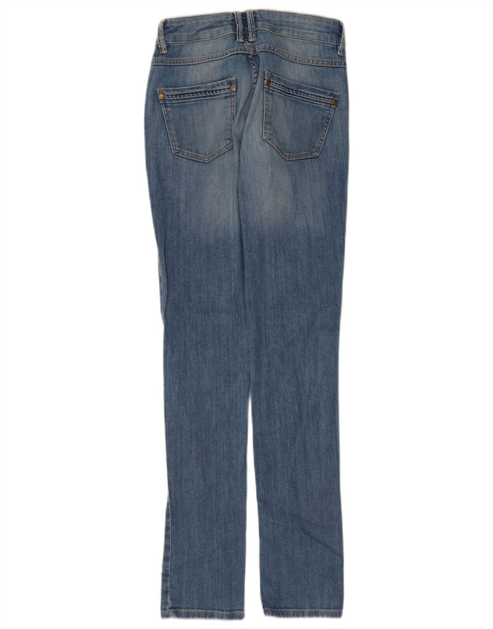 Massimo Dutti Womens Slim Jeans W26 L32 Blue Cotton