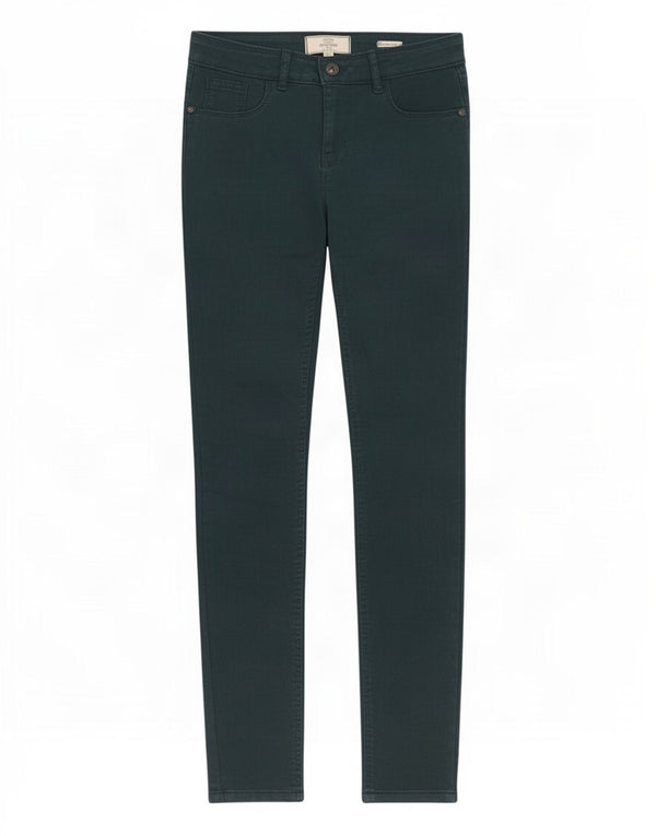 Fat Face Womens Jegging Jeans UK 8 Small W27 L29 Green Cotton