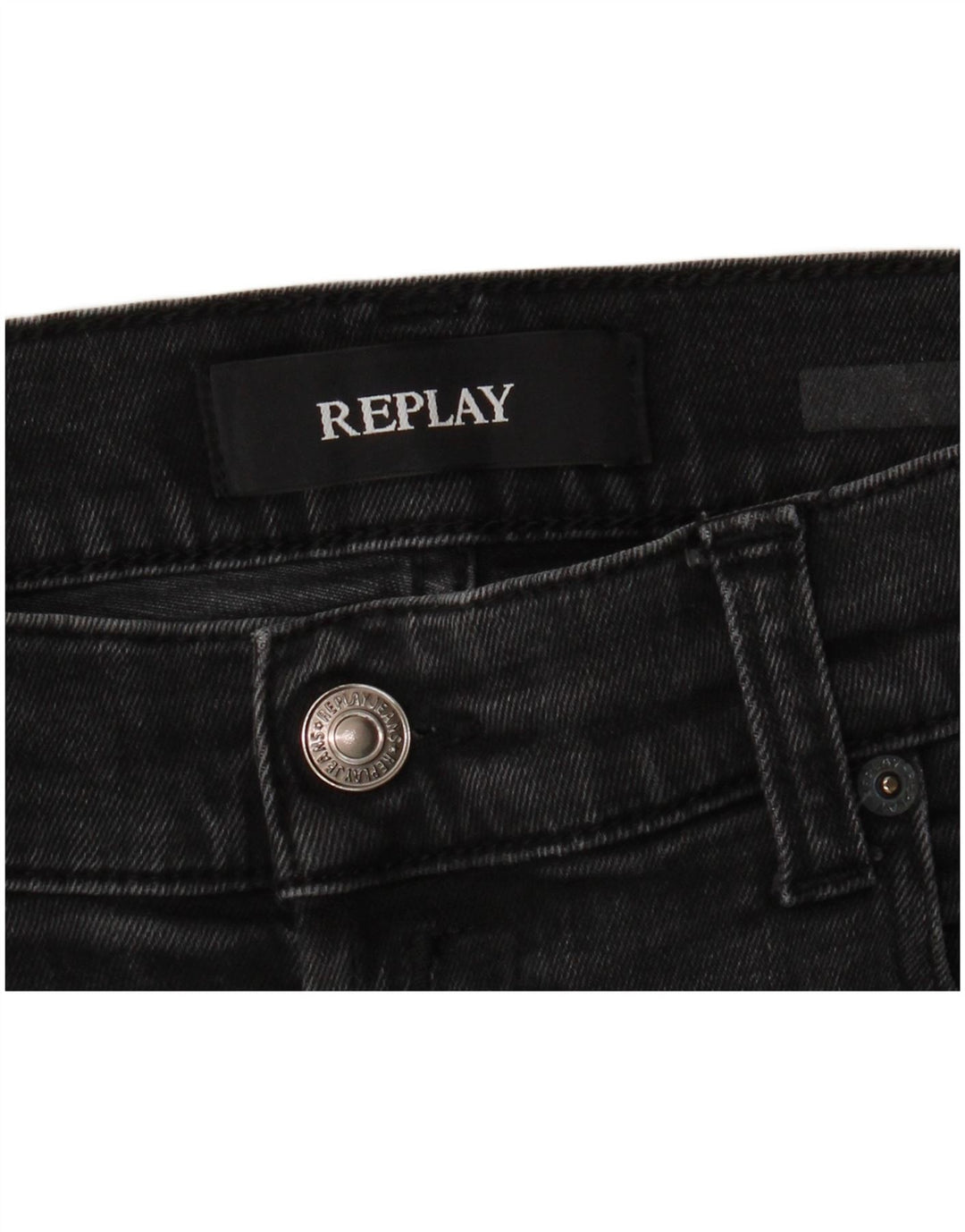 Replay Womens Straight Jeans W32 L28 Grey
