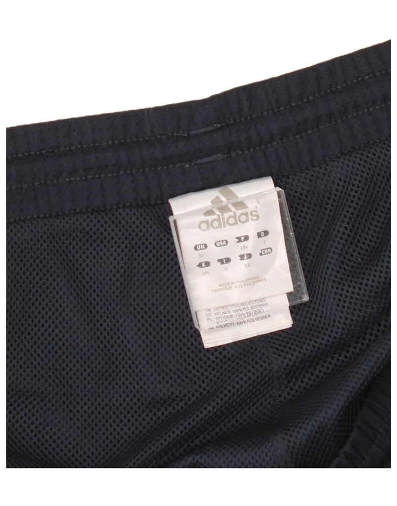 ADIDAS Mens Tracksuit Trousers Large  Navy Blue Polyester Vintage Adidas and Second-Hand Adidas from Messina Hembry 