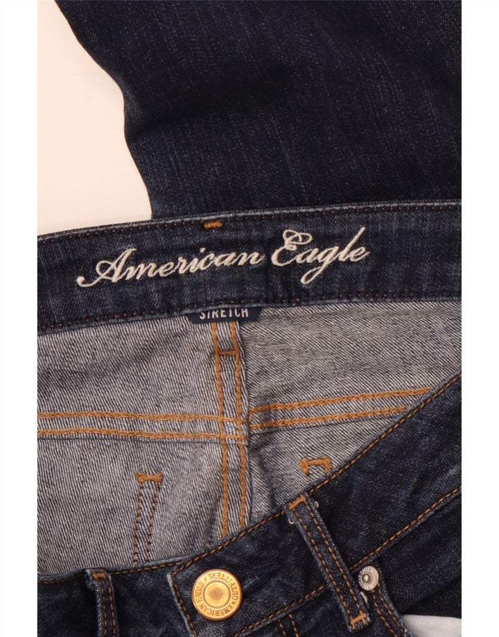 AMERICAN EAGLE Womens Skinny Jeans W29 L31 Navy Blue