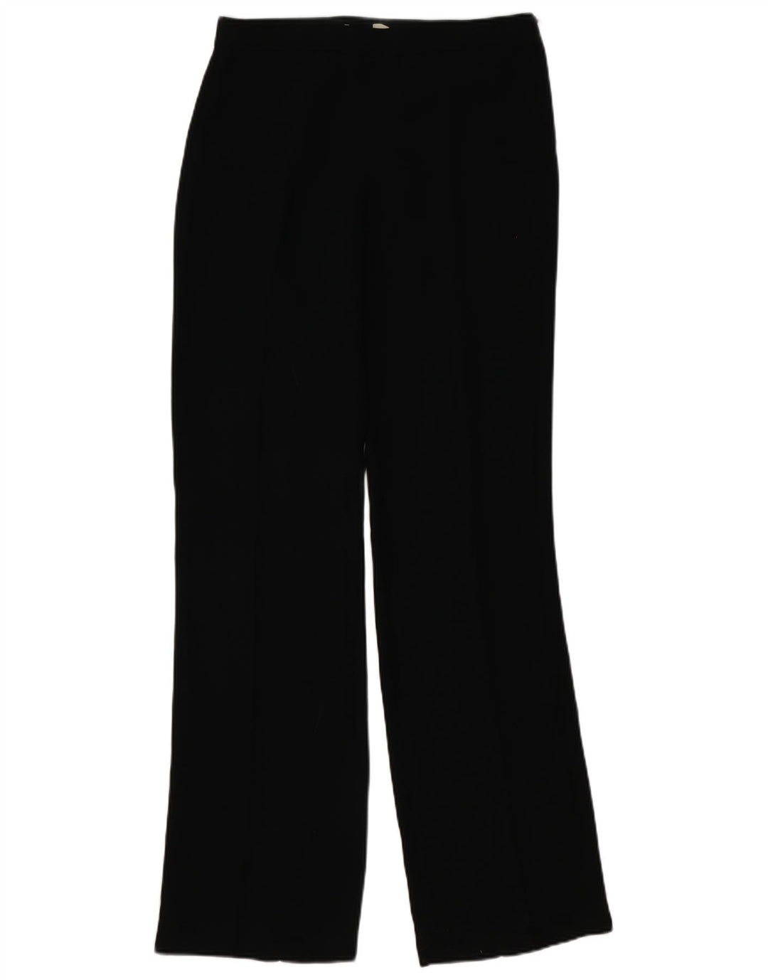 Zara Womens Straight Casual Trousers EU 40 Medium W30 L35 Black Polyester