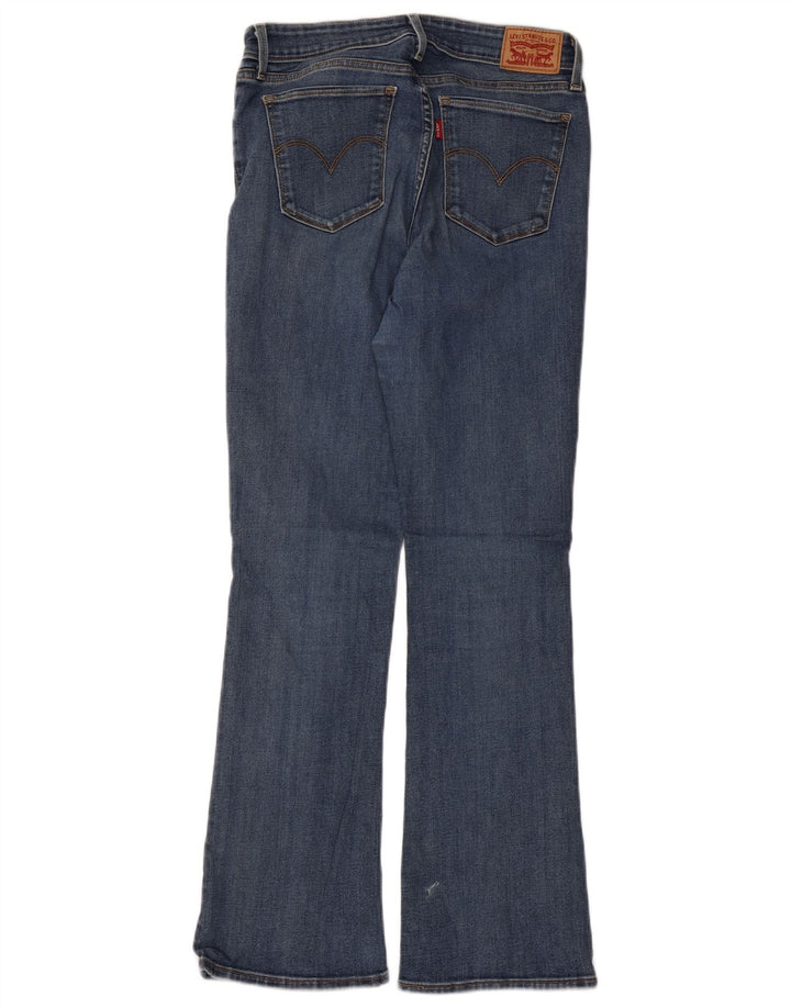 Levi's Womens 715 Bootcut Jeans W30 L30 Blue Cotton